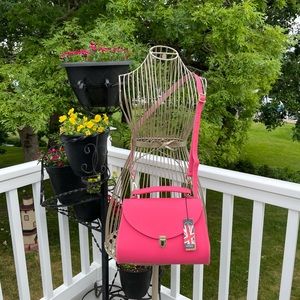 Bright Pink Cambridge Satchel Co Handbag